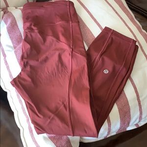 Lululemon Fast and Free tight. 7/8 length